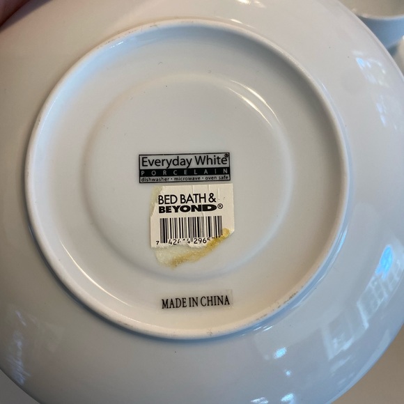 Everyday White Cup & Saucer Set - Picture 4 of 4